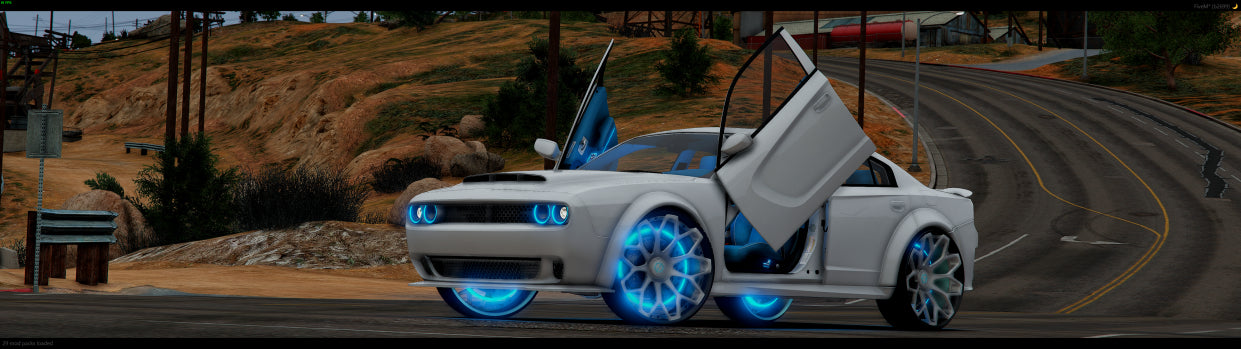 TAKEOVER DODGE CHARCHALLY 6 SEATER