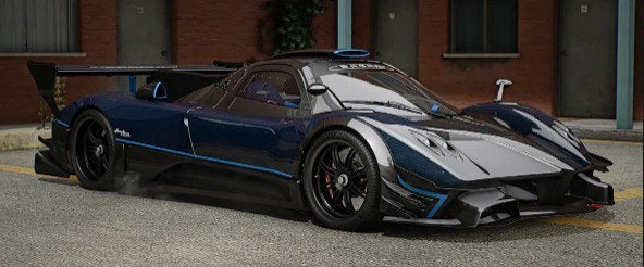 Pagani Zonda Revo Blue Carbon