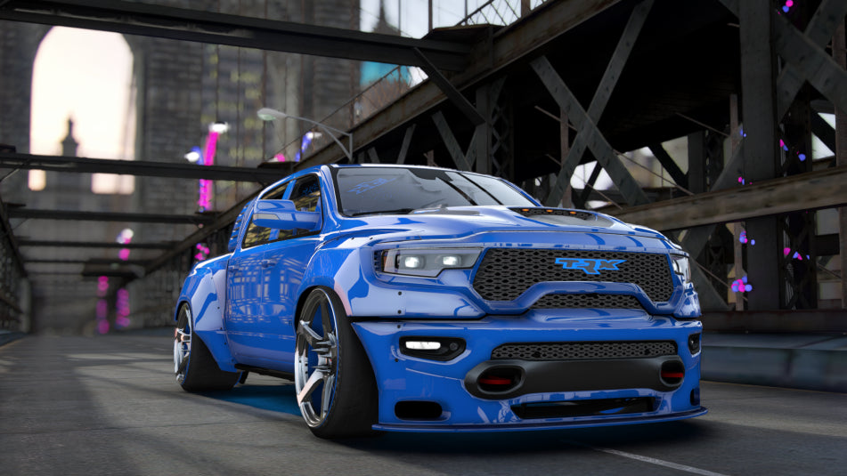 Slammed Dodge Ram TRX