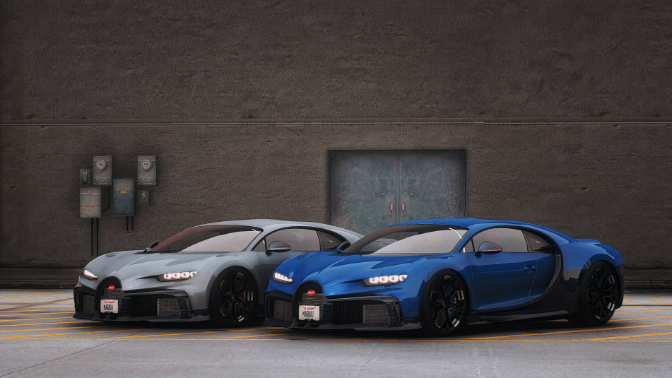 Bugatti Chiron Pur Sport Profilée