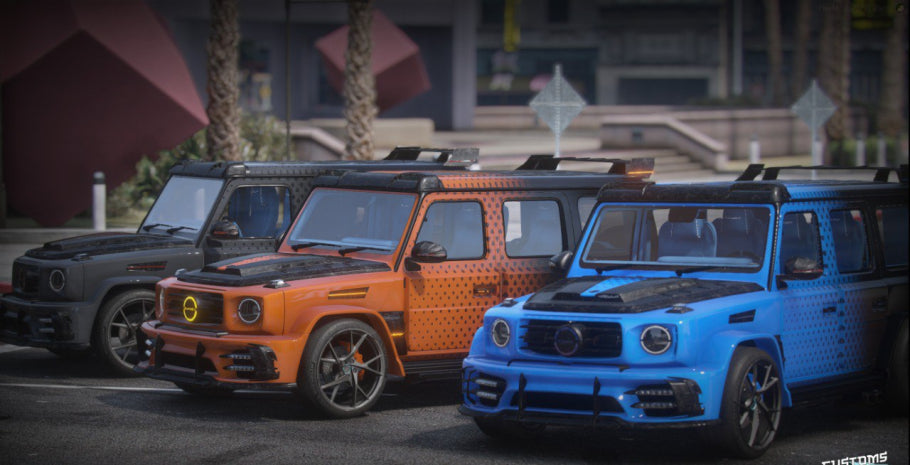 Mercedes G63 Algorithmic Fade 2023