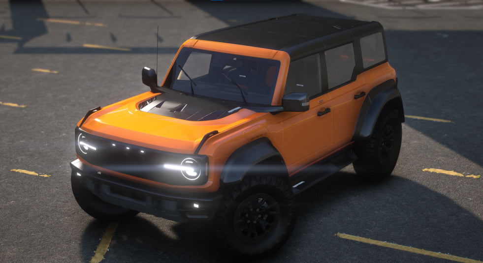 (Debadged) 2022 Ford Bronco Raptor + Tuning