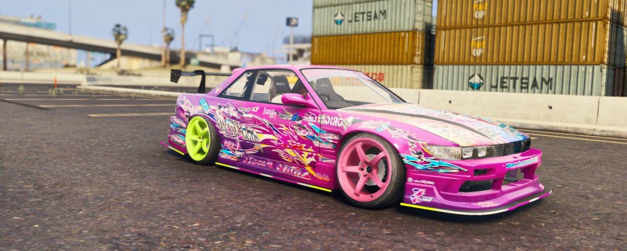 'Nissan Silvia s13 Naoki V1 SuperD'