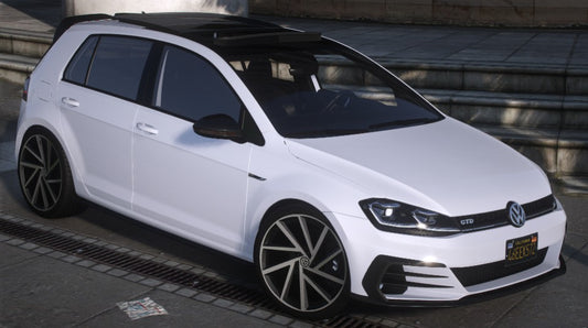 GOLF 7.5 GTD WORKING SUNROOF