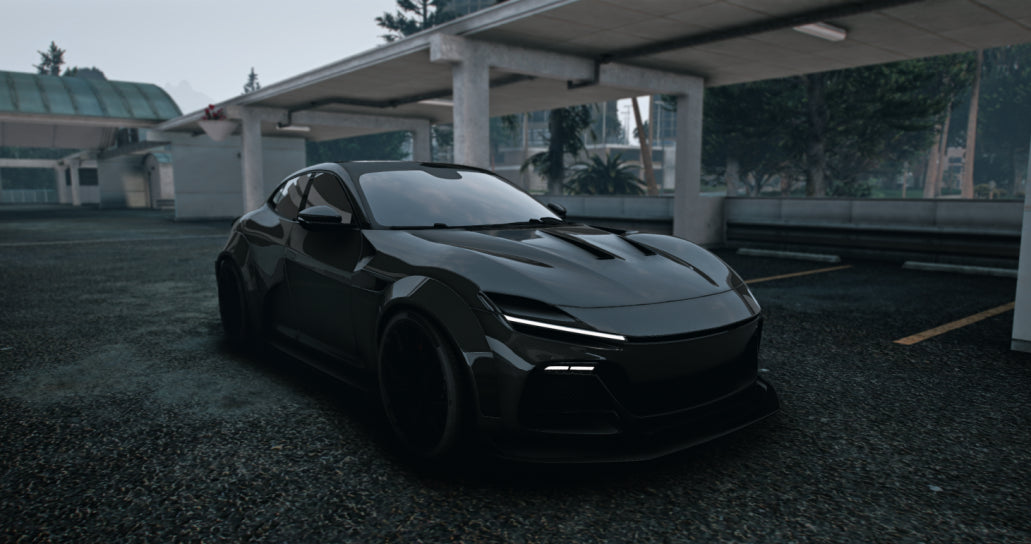 Debadged Ferrari Purosangue Venuum