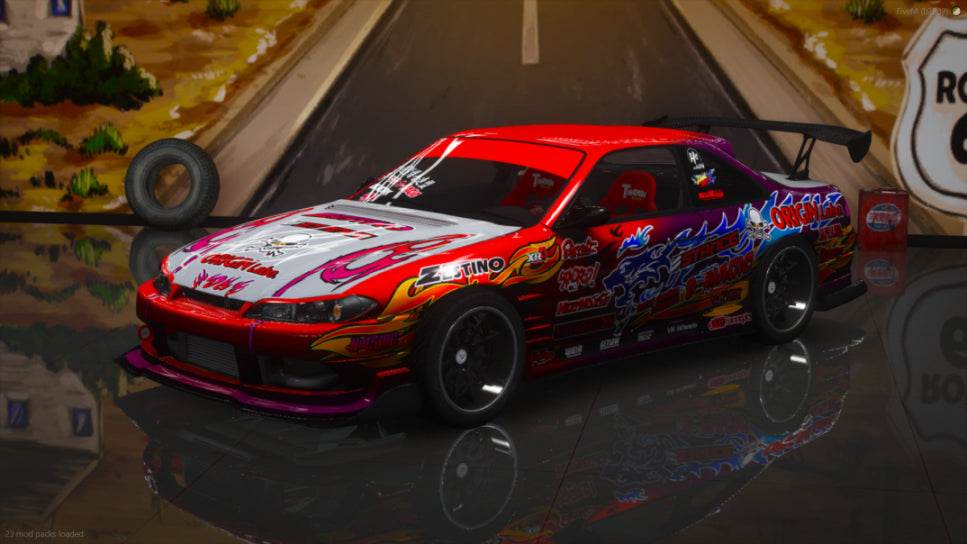 Nissan S14.5 ANIMAL STYLE JUJU