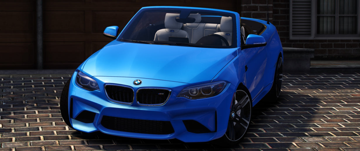 BMW M2 Convertible 2016 CONCEPT [Animated Roof]