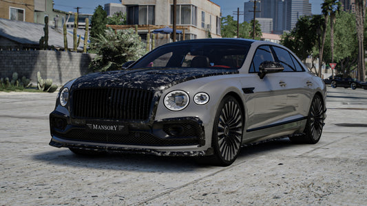 2024 Bentley Flying Spur W12 Mansory [Animated Panoramic Sunoof | Badged/Debadged | Tuning Parts] v1.0