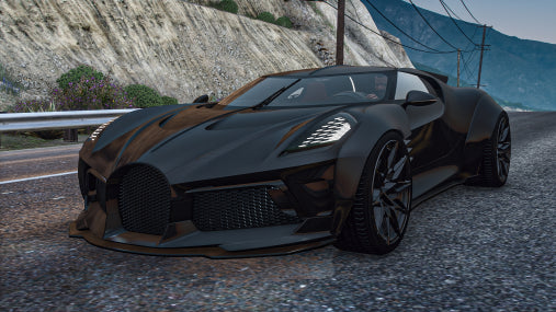 2019 Bugatti La Voiture Noire Batman Edition