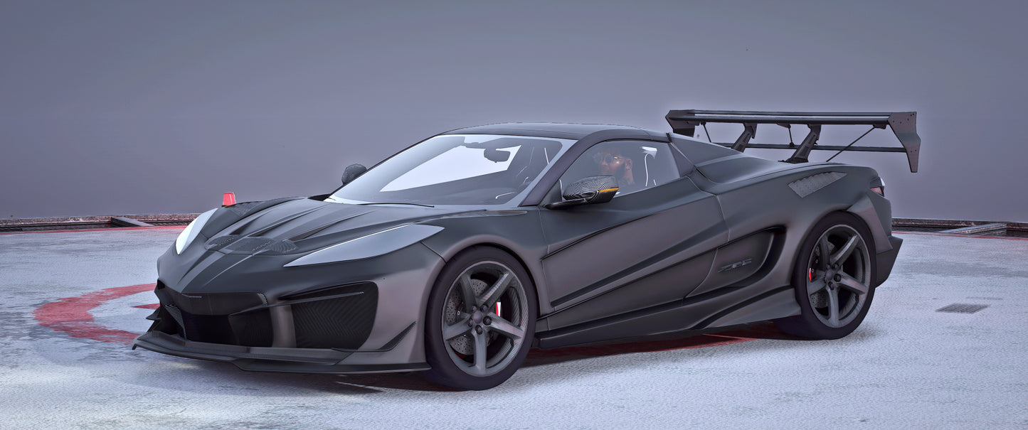 2023 Chevy Corvette C8 Z06 Abflug