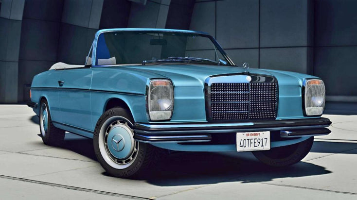 Mercedes Benz W114 Convertible