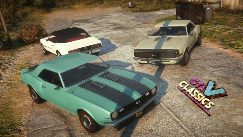 1968 Chevrolet Camaro Pack by GTAV Classics.7z
