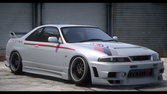 Nissan Skyline GT-R R33 [75 + Tuning]