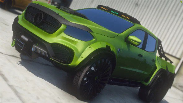 2018 Mercedes X-Class 6x6 on Forgis