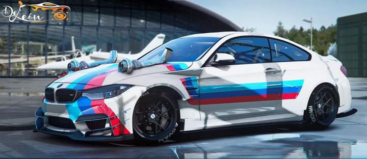 BMW M4  with 30 + Tunning Parts