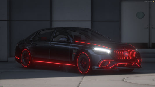 Mercedes Brabus S850 [Animated Lights]