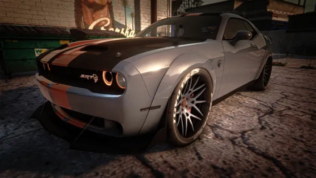 Custom Dodge Challenger Hellcat Redeye Widebody on Forgiatos