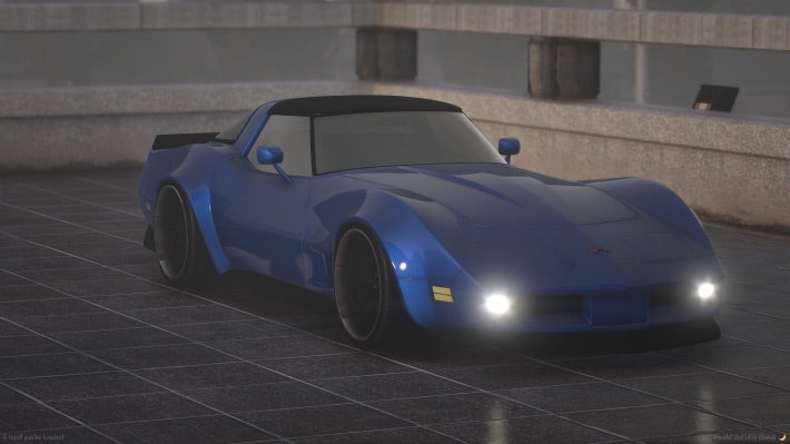Customs Corvette C3 Widebody