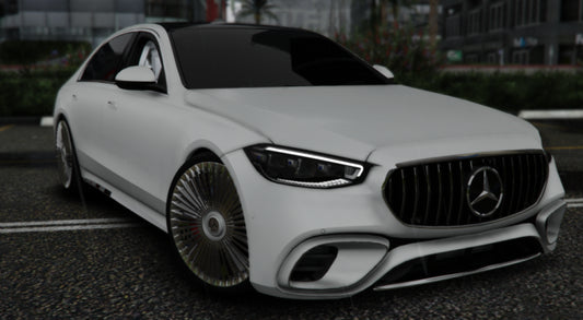 2024 Mercedes S63 AMG (Animation Windows)