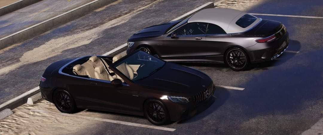 AMG CONVERTABLE ROOF ANIMATED