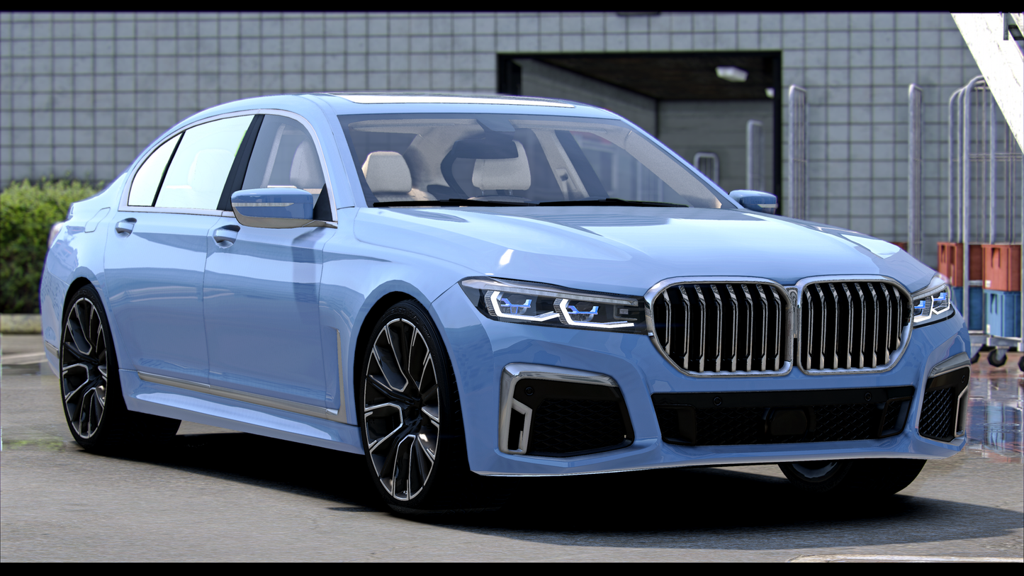 [No Logos] 2021 BMW M760Li xDrive G12 LCI v1.0