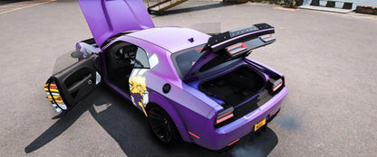 [No Logos] 2020 Dodge Challenger Scatpack Widebody Multiple Liverys And Animated Windows