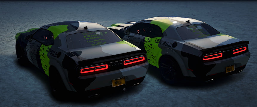 [No Logos] 2022 Dodge Challenger Redeye CHOPWILD