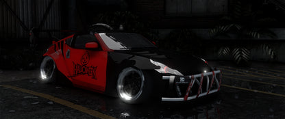 [No Logos] NISSAN GTR 370Z HALLOWEEN EDITION