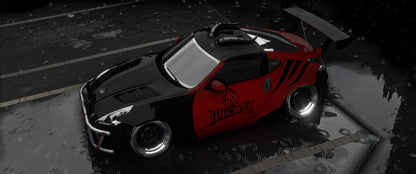 [No Logos] NISSAN GTR 370Z HALLOWEEN EDITION