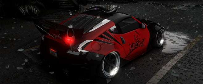 [No Logos] NISSAN GTR 370Z HALLOWEEN EDITION