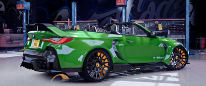 [No Logos] 2023 BMW M4 Convertible ALT Widebody [Animated Roof]