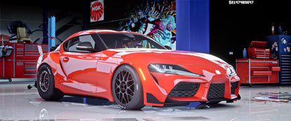 [No Logos] 2020 Toyota Supra MK5 (A90) Drag