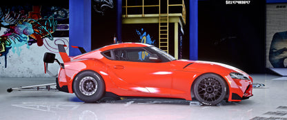 [No Logos] 2020 Toyota Supra MK5 (A90) Drag