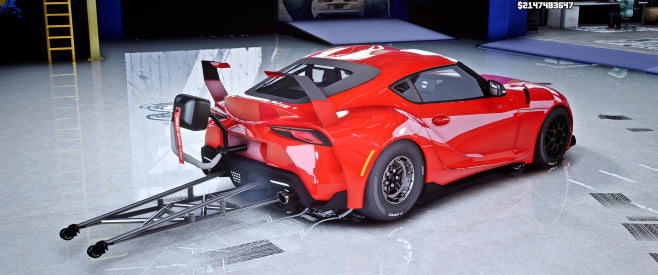 [No Logos] 2020 Toyota Supra MK5 (A90) Drag