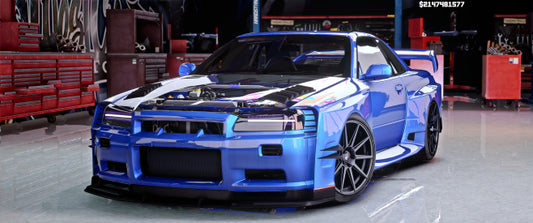 [No Logos] 2002 Nissan Skyline GT-R (Custom)