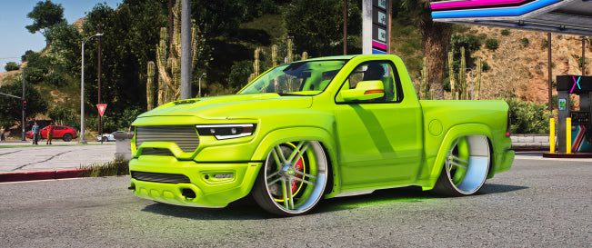 [No Logos] Dodge Ram BABY TREX SUELO STYLE