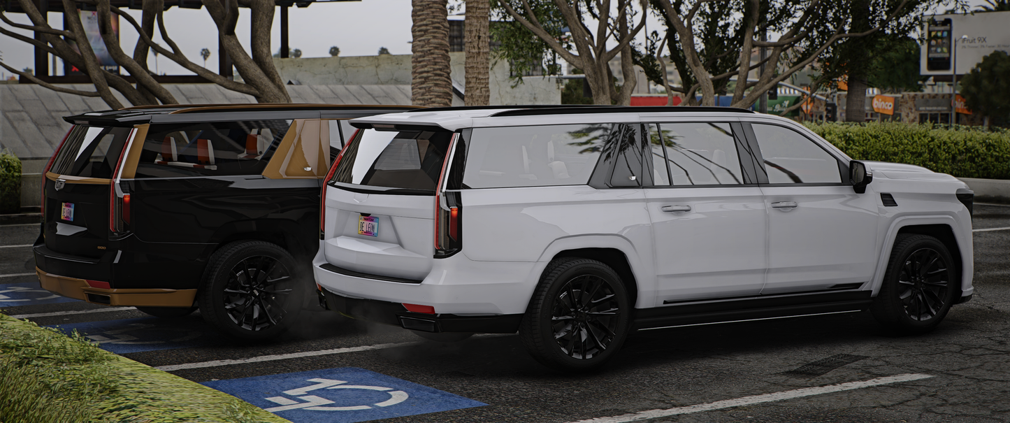 [No Logos] Cadillac Escalade Concept 2025 [Auto Sunroof]