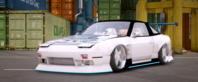 [No Logos] Nissan 180sx Rocket Bunny