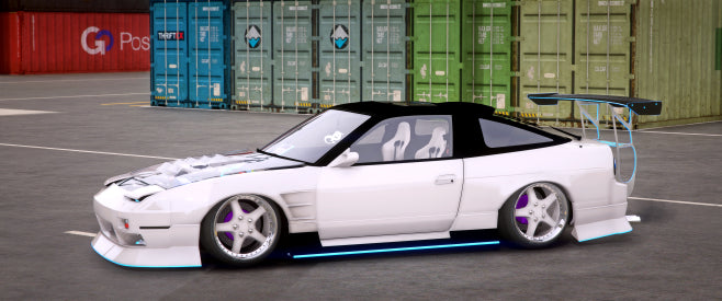 [No Logos] Nissan 180sx Rocket Bunny