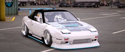 [No Logos] Nissan 180sx Rocket Bunny