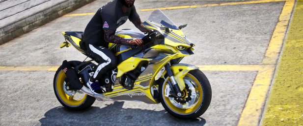 [No Logos] Yamaha R6 Bumblebee