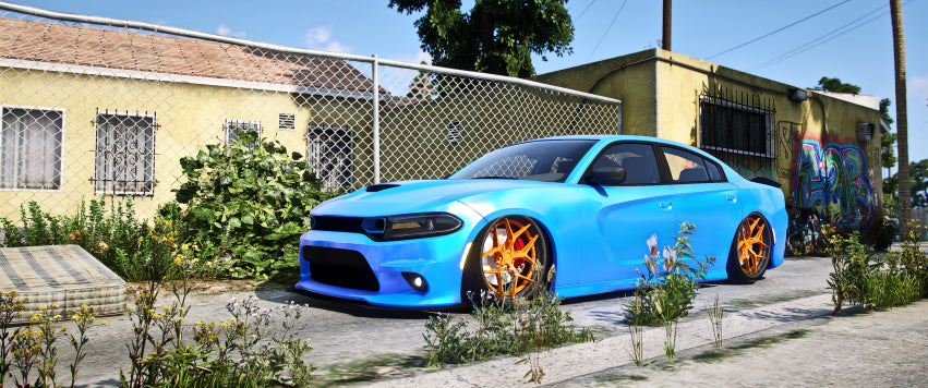 [No Logos] Dodge Charger Big Body [Dinamic RGB Lights]