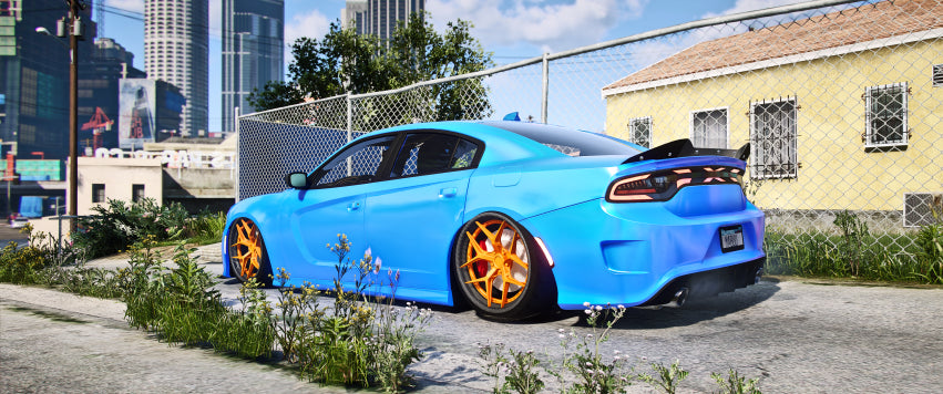 [No Logos] Dodge Charger Big Body [Dinamic RGB Lights]