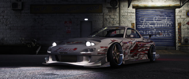 [No Logos] Mazda RX7 FD Annis ZR350