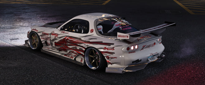 [No Logos] Mazda RX7 FD Annis ZR350