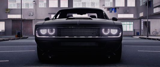 [No Logos] 2022 Dodge Challenger Retro mod