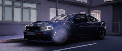 [No Logos] 2022 Dodge Charger Twin Turbo Drag