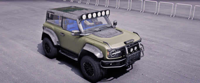 [No Logos] Ford Bronco with Tuning