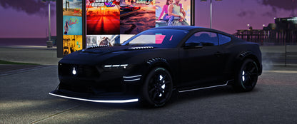 [No Logos] 2024 Ford Mustang Dark Horse Custom