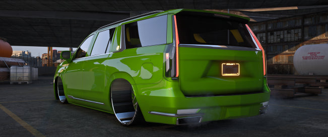 [No Logos] CADILLAC ESCALADE 2 ESV EE SEMA BAGGED